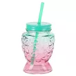 Słoik ze słomką 530ml