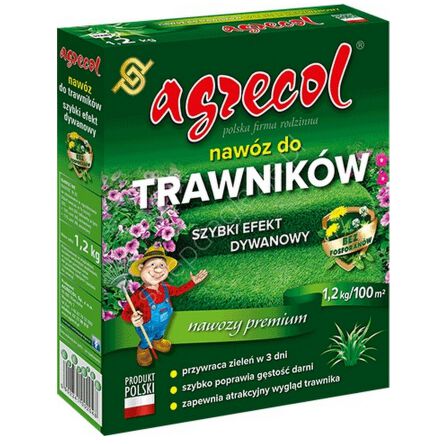 Nawóz Trawnik szybki efekt dywanu 1,20kg Agrecol