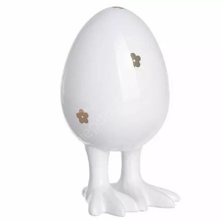 Jajko ceramiczne na nogach