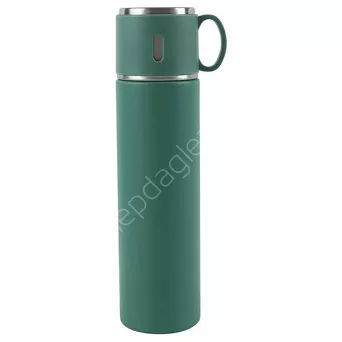 Termos nierdzewny zielony 580ml