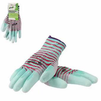 Rękawice ogrodowe zebra rozm. 8