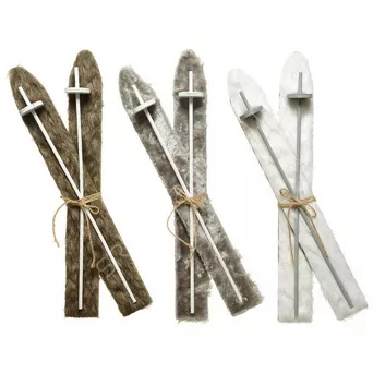 Narty z futerkiem 45cm