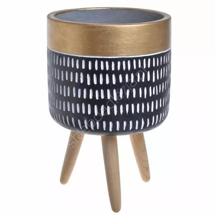 Osłonka ceramiczna na stojaku 14x21cmH