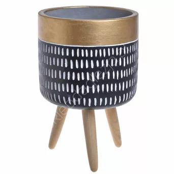 Osłonka ceramiczna na stojaku 14x21cmH 