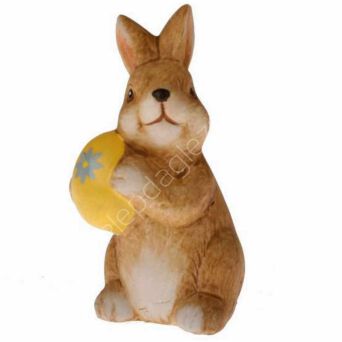  Zając ceramiczny z jajkiem 