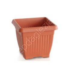 Doniczka Pr Terra 24 kwadratowa terakota