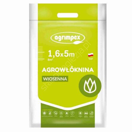 Agrowłóknina 1,6* 5  P17 Nova biała  