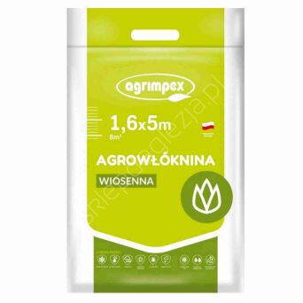 Agrowłóknina 1,6* 5  P17 Nova biała  