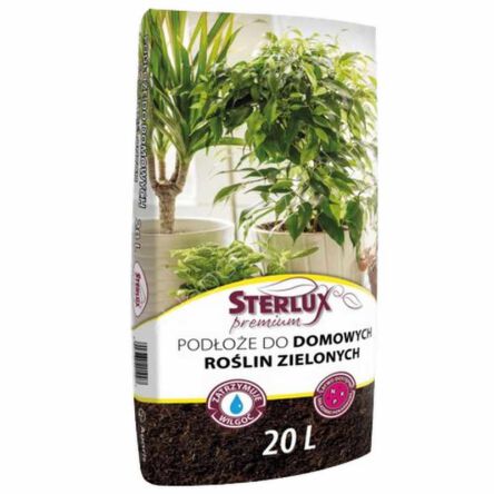 Ziemia 20l do domowych roślin ziel Sterlux Premium