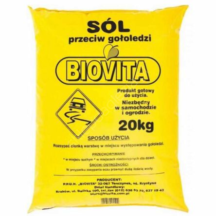Sól drogowa 20kg worek