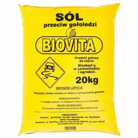 Sól drogowa 20kg worek