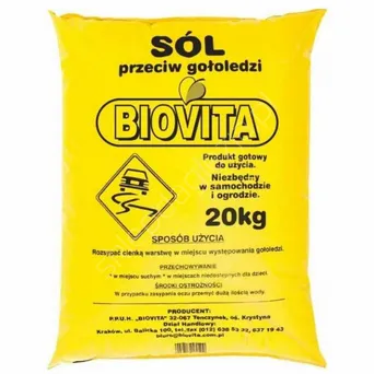 Sól drogowa 20kg worek