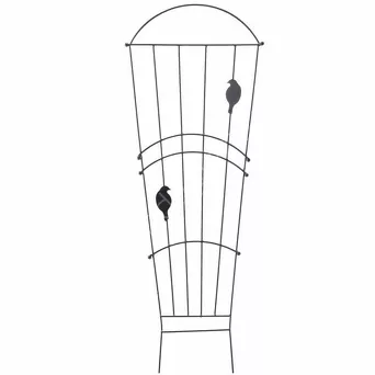 Podpora do roślin 40-117cm czarna