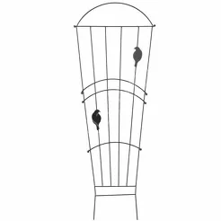 Podpora do roślin 40-117cm czarna