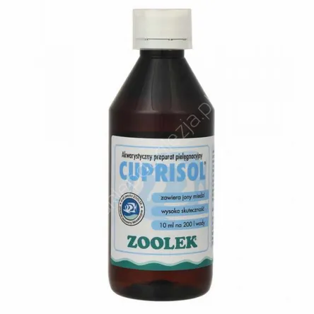 Preparat Akwarystyczny ZO Cuprisol 250ml