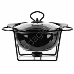 Naczynie ceramiczne Modern z podgrzewaczem 1,2L