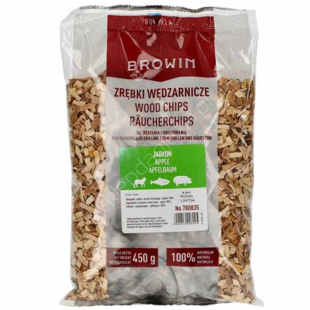 Zrębki do wędzenia jabłoń 450g