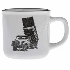 Kubek ceramiczny retro 330ml