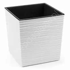 Doniczka Lam JUKA 400x400 dłuto biały
