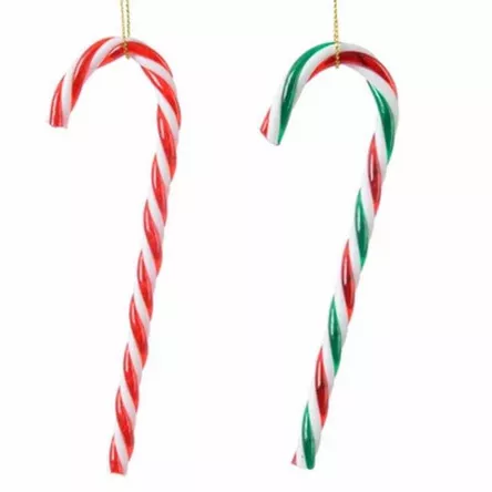 Zawieszka laska cukrowa 12,5cm 6szt