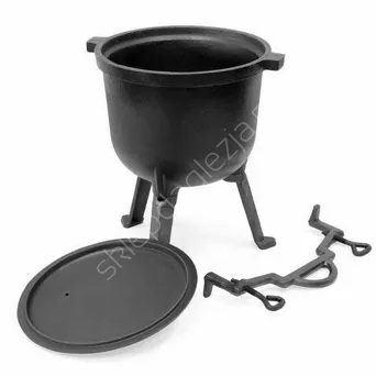 Garnek do prażonek  4L żeliwny Tragar