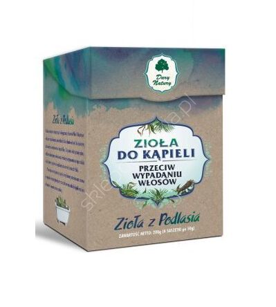 Zioła do kąpieli przy wypadaniu włosów 4x50g