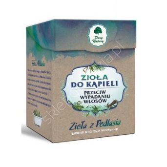 Zioła do kąpieli przy wypadaniu włosów 4x50g