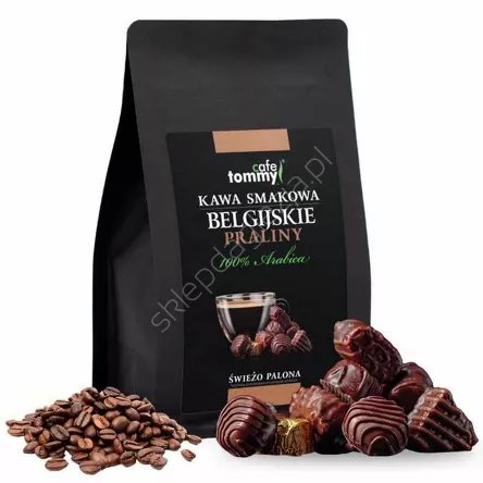 Kawa ziarnista smakowa Belgijskie Praliny 250g