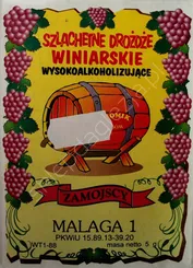 Drożdże winiarskie Malaga