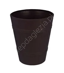 Doniczka Form Palmówka drewnopodobna 2 brązowy