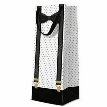 Torba prezentowa na butelkę 12*10*37cm