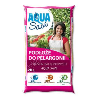 Ziemia 20l pelargonia Aqua Save