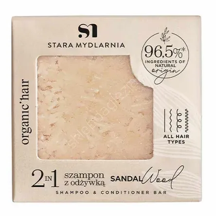 Szampon do włosów w kostce Sandalwood 70g