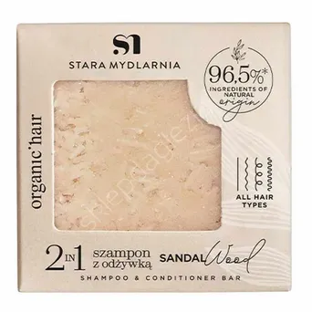Szampon do włosów w kostce Sandalwood 70g