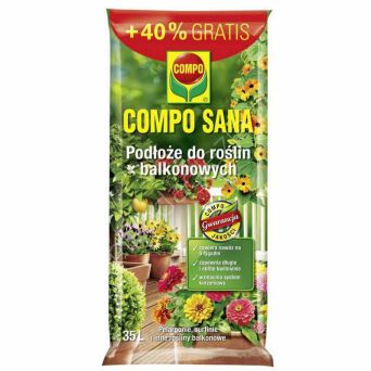 Ziemia 35l 40% gratis rośliny balkonowe Compo Sana