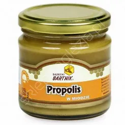 Miód 0,25kg z propolisem słoik