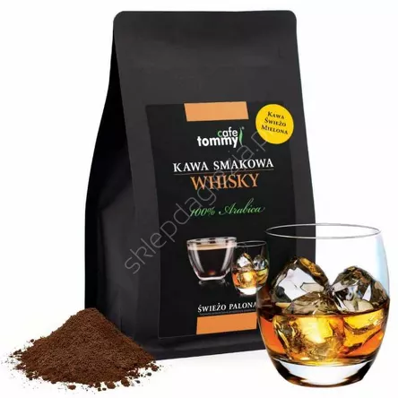 Kawa mielona smakowa Whisky 250g