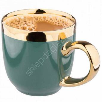 Kubek Aurora Gold zieleń 300ml