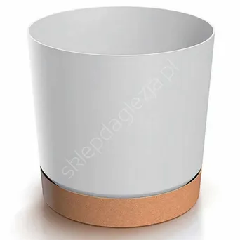 Doniczka Pr Tubo PM 400 biała