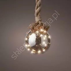 Kula na sznurku 10x100cm 15 LED
