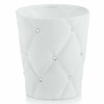 Doniczka cer P 02.692.14 glamour biała