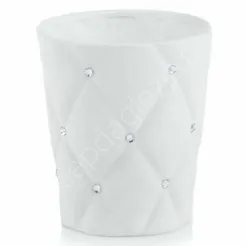 Doniczka cer P 02.692.14 glamour biała