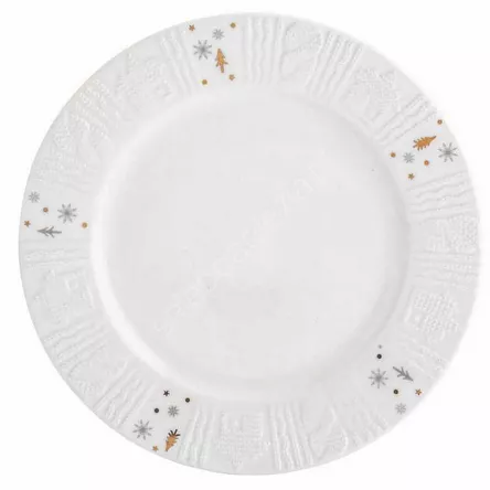 Talerz deserowy Zimowy blask 20cm