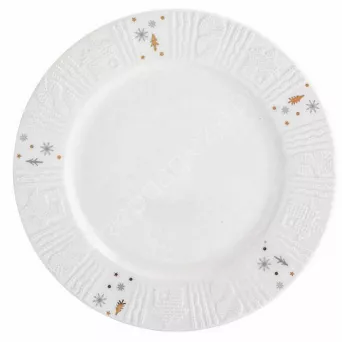 Talerz deserowy Zimowy blask 20cm