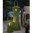Lampion Lucie Green 24x24x63/82cm