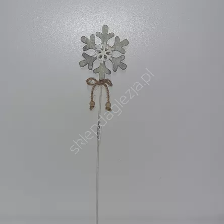 Pik Śnieżynka, choinka lub gwiazdka drewniana