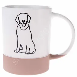 Kubek ceramiczny psy, koty 420ml mix