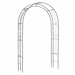 Pergola ogrodowa 145x38x240cm
