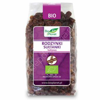 BIO Rodzynki sułtanki bezglutenowe400g 