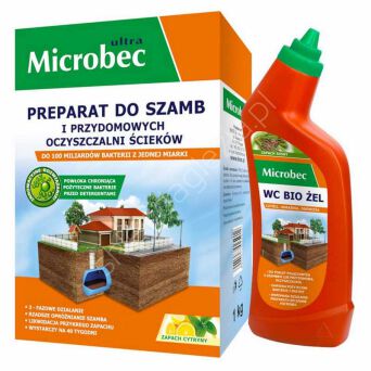 Microbec Ultra 1kg cytrus + bio żel 0,5l 